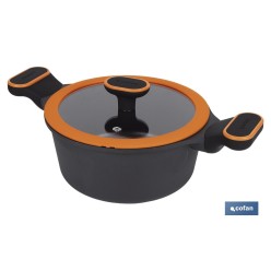 BATERÍA COCINA 3 PIEZAS FULL INDUCTION ALUMINIO FUNDIDO OLIVIER