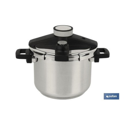 OLLA PRESIÓN 6L INOX INDUCCIÓN MODELO QUEEN