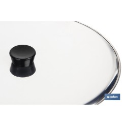 TAPA GIRATORTILLAS ACERO INOX 30 cm