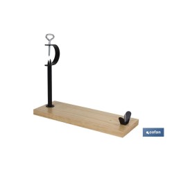 SOPORTE JAMONERO TUBO METAL