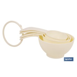 JUEGO DE 4 CUCHARAS MEDIDORAS 60 ML, 80 ML, 120 ML, 240 ML