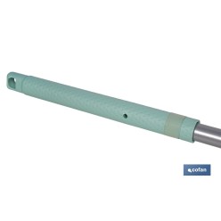 PALO CON MANGO EN ALUMINIO CON AMORTIGUADOR MODELO MARIEL 1.35x22 mm