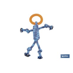 JUGUETE MORDEDOR PERROS NARANJA  30 X 22 CM