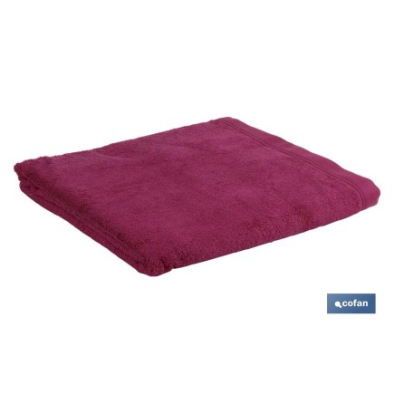 TOALLA LAVABO PÚRPURA GR.580/M2 MODELO MAR ROJO 50X100cm