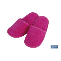 ZAPATILLAS BAÑO FUCSIA MODELO PRIMAVERA TALLA.M