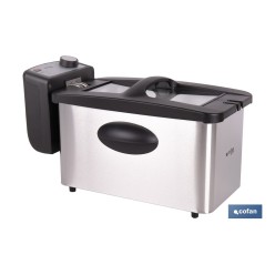 FREIDORA ELECTRICA ACERO INOXIDABLE 3L 2000W