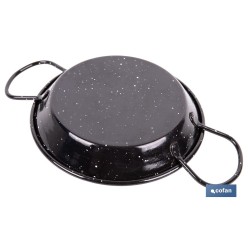 PAELLERA ACERO ESMALTADA Ø15cm