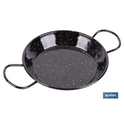 PAELLERA ACERO ESMALTADA Ø42cm