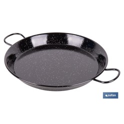 PAELLERA ACERO ESMALTADA INDUCCIÓN Ø30cm