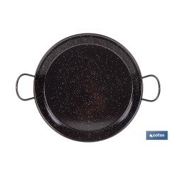 PAELLERA ACERO ESMALTADA INDUCCIÓN Ø34cm
