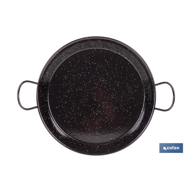 PAELLERA ACERO ESMALTADA INDUCCIÓN Ø34cm