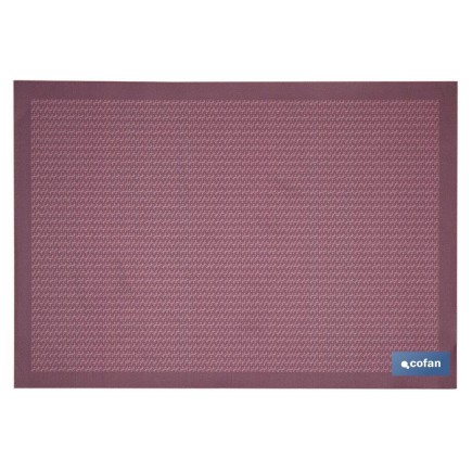 FELPUDO  ROJO 50x70cm