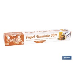 PAPEL ALUMINIO DOMÉSTICO 30M