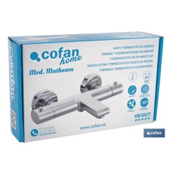 GRIFO TERMOSTATICO BAÑERA MODELO MATHESON