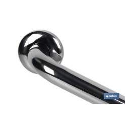 BARRA DE APOYO CON ANGULO DE 135º DE ACERO INOXIDABLE 304 (50 x 3.2 CM)