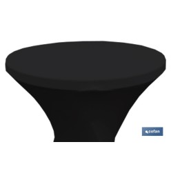 CUBIERTA DE MESA BAR NEGRA