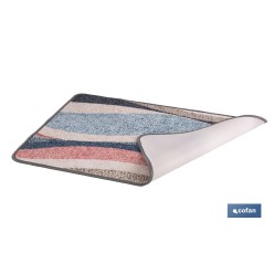 FELPUDO CON ESTAMPADO DIGITAL LÍNEAS 50 x 70 CM