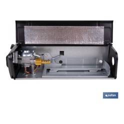 HORNILLO DE GAS PORTÁTIL CON BOQUILLA UNIVERSAL 34 X 28 X 11,5 CM