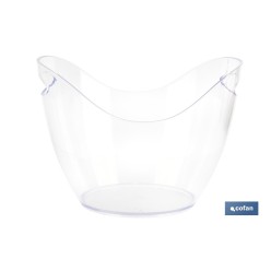 CUBITERA TRANSPARENTE POLIESTIRENO 8 L