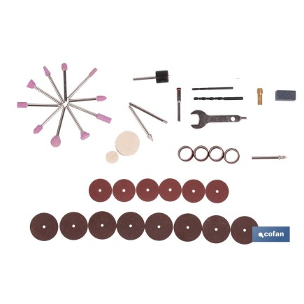 KIT ACCESORIOS MULTIHERRAMIENTA ROTATIVA 50001245