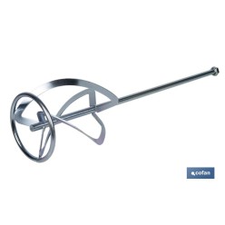 VARILLA MEZCLADORA MORTERO Ø140 600 MM M14