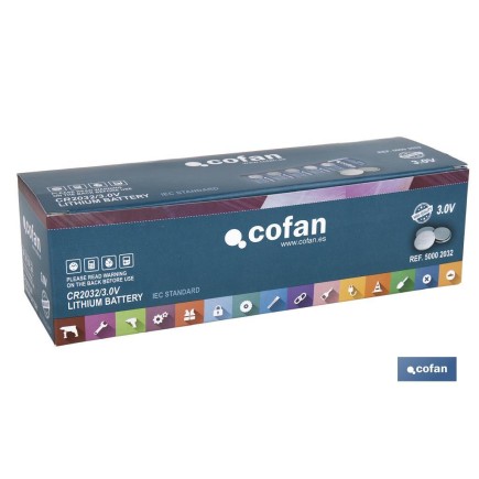 PILA BOTÓN CR2032/3,0V