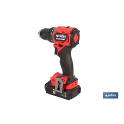 TALADRO ATORNILLADOR COMPACTO A BATERÍA LI-ION 20 V 1900 RPM 60 Nm