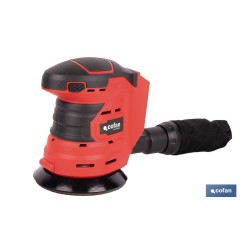 LIJADORA ORBITAL A BATERÍA Li-ion 20 V 125 MM 10000 RPM SIN CARGADOR NI BATERÍA
