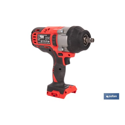 PISTOLA IMPACTO 1/2 BATERÍA LI-ION 20 V 1000 NM SIN CARGADOR NI BATERÍA