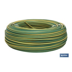 ROLLO CABLE H07V-K 1X6MM2 AMAR/VER (100M)