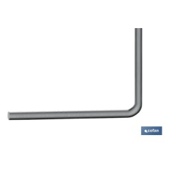 TIRADOR VARILLA EN ÁNGULO DESCARGADOR TIGRIS