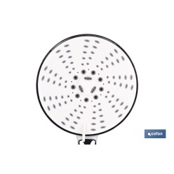 MANGO DE DUCHA REDONDO CROMADO CON 5 FUNCIONES 155 X 280 MM