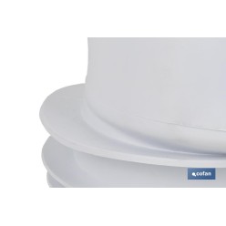 MANGUITO DE CONEXIÓN EXCÉNTRICO PARA INODORO Ø110 MM