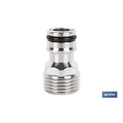 ADAPTADOR LATÓN ROSCA MACHO 1/2