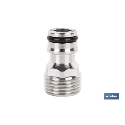 ADAPTADOR LATÓN ROSCA MACHO 1/2