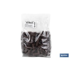 CONEXIÓN EN CODO Ø16MM (MARRÓN-MAX SEGUR. Venta unitaria