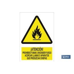 SEÑAL POLIESTIRENO 420X297MM.