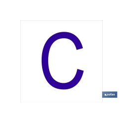 SEÑAL GLASSPACK ADHESIVA 62X62MM.