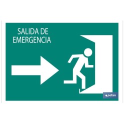 SEÑAL LUMINISCENTE 297X210MM.