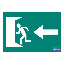 SEÑAL LUMINISCENTE 297X210MM.