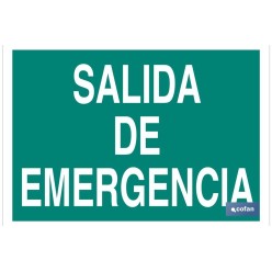 SEÑAL LUMINISCENTE 420X297MM.