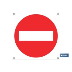 SEÑAL POLIPROPILENO CELULAR 600X600MM