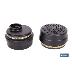 SET DE 2 FILTROS TIPO ABEK1P3 (ADAPTABLES A MÁSCARA FACIAL)