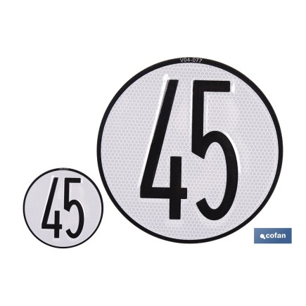 DISCO DE VELOCIDAD 45 KM/H - Ø 200 MM