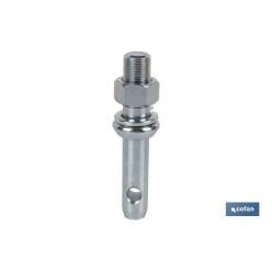 PERNO ROSCADO PARA ENGANCHE APEROS M 22 X Ø22 MM