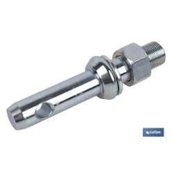 PERNO ROSCADO PARA ENGANCHE APEROS M 22 X Ø22 MM