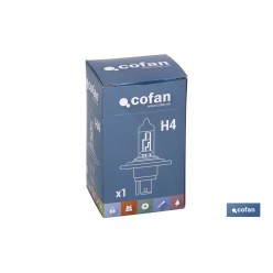 LÁMPARA HALÓGENA COFAN H4 (P43t) 12V 60/55W