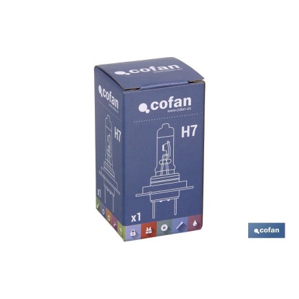 LÁMPARA HALÓGENA COFAN H7 (PX26D) 24V 70W