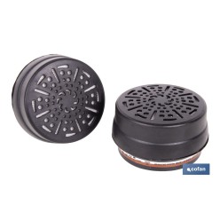 SET DE 2 FILTROS TIPO A1P3 (ADAPTABLES A MÁSCARA FACIAL)