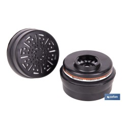 SET DE 2 FILTROS TIPO A1P3 (ADAPTABLES A MÁSCARA FACIAL)